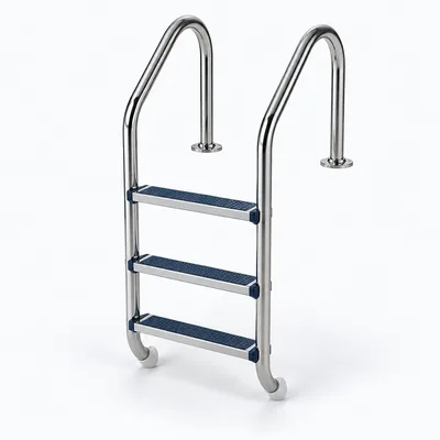 تصویر مفهومی دسته نردبان استخر